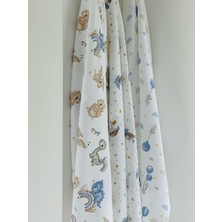 %100 Pamuk Müslin Bebek Battaniyesi 3'lü Set Oeko-Tex Sertifikalı MÜSLIN ÖRTÜ 80 x 90  cm