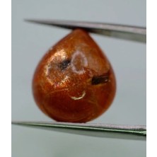 10.75 ct 16.7X14.1 mm Pear Cabachon Natural Sunstone