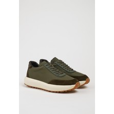 Alvin Model Ithal Taban Kombinasyonlu Deri Sneaker Ayakkabı