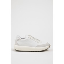 Alvin Model Ithal Taban Kombinasyonlu Deri Sneaker Ayakkabı