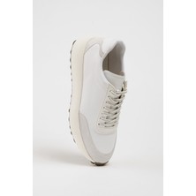 Alvin Model Ithal Taban Kombinasyonlu Deri Sneaker Ayakkabı