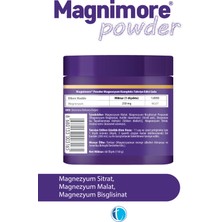 Powder Magnezyum Karamel Aromalı 60 Servis Sitrat Malat Bisglisinat