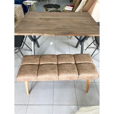Avenza Living Puf Bench 90 x 40 Ahşap Ayak