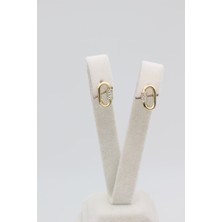 Stil Incisi/xupıng Jewelry Vella Zirkon Taşlı Küpe