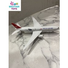 Brother Toys Turkish Airlines Metal Aksamlı Sesli Işıklı Çek Bırak Oyuncak Uçak Türk Hava Yolları Thy