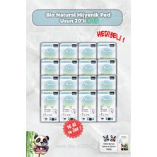 16 Al 14 Öde Hijyenik Ped Uzun 20'li Sleepy Bio Natural ve Rosie