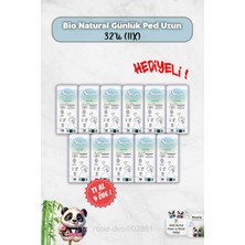 11 Al 9 Öde Günlük Ped Uzun 32'li Bio Natural ve Rosie Hediye