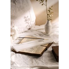 Beyaz Dekoratif Şık Tütsülük