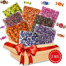 Kent Bayram Şekeri Karışık Tat 8 x 250 gr Bayram Kolisi Lezzetli Şekerleme