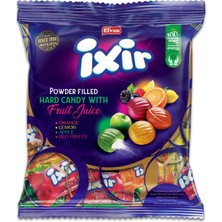 Ixir Dolgulu Meyve Sulu Sert Şeker 1000 Gr. (1 Poşet)