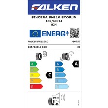 185/60 R14 Tl 82H Sıncera SN110 Ecorun Falken