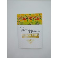 Verafood Balmumu Beeswax Saklama Kesesi  1 Kese-3 Bez (35*30 Kese,30*30 Bez 30*30 Bez 25*25 Bez)