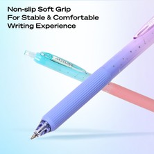Wrıtech W-0163 Soft Grıp Nebula Mavi Jel Kalem - 96'lı Stand