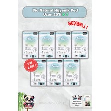 7 Al 6 Öde Sleepy Bio Natural Hijyenik Ped Uzun 20'li ve Rosie