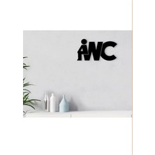 Wc Tasarımlı Ahşap Duvar Yazısı