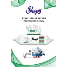 Beyaz Sabun Katkılı Sleepy Easy Clean 100'LÜ ve Rosie