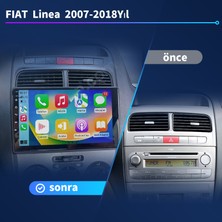 Conio Fıat Linea 2007-2018 Yıl Uyumlu 9 Inç 4 GB Ram 64 GB Hafıza Multimedya Carplay Navigasyon