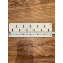 Atlas Lab 3D Baskı Skadıs Tarzı Pegboard - Modüler Delikli Organizasyon Panosu 8x24cm