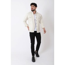 Çift Cep Kapaklı Örme Gömlek Xc U16805_40335