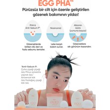 Cilde Aydınlık & Pürüzsüz Görünüm Kazandıran Gözenek Karşıtı Cilt Bakım Pedi A'pıeu Egg Pha Pore Pad