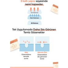 Cilde Aydınlık & Pürüzsüz Görünüm Kazandıran Gözenek Karşıtı Cilt Bakım Pedi A'pıeu Egg Pha Pore Pad