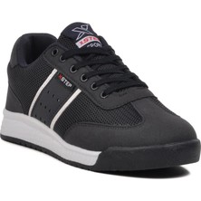 Xstep Siyah Fileli Hafif  Spor Ayakkabı 2026 G