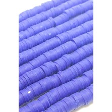 Hayalperest Boncuk Saks Mavisi Fimo Boncuk 6mm