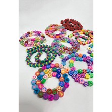 Hayalperest Boncuk Desenli Fimo Hamur Boncuk Seti 9 Dizi