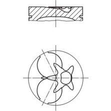 Mahle 29302 Piston - Segman 0,50MM (OM601.9, OM602.9, OM603.9, 87,50MM) 190 W201 85-93 W124 85-95 W202 93-00 W463 89-93