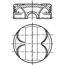 Mahle 081PI00111000 Piston