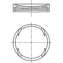 Mahle 14002 Piston 90.40MM 0.50 W140 300S,SE,SEL W124 320CE W463 G320 3,2ı 94- M104.991/992/994/995/996