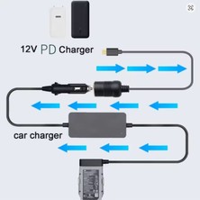 USB C Type C  Araç Çakmak Soketi Dişi Dönüştürücü Çakmaklık Dönüştürücü Araç Şarj Cihazı
