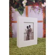 NRCN 10x15 cm 200’lük Deri Fotoğraf Albümü Beyaz