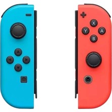 Yues Switch Joy-Con Controller Neon Mavi Kırmızı Switch Uyumlu Joycon ( Switch / Switch OLED Uyumlu )