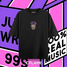 Juice Wrld x Lyrical Lemonade Purple T-Shirt Unisex