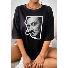 Dali Baskılı Unisex Basic T-Shirt/tişört - Tüm Yaş Grupları
