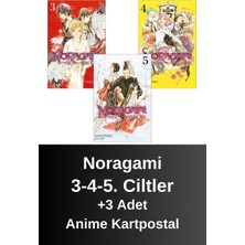 Noragami 3-4-5. Ciltler (3 Kitap) | Anime Kartpostallar