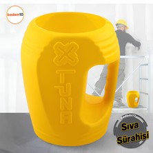 Dayanıklı Ergonomik Plastik Pratik Sıva Sıvacı Usta Sürahisi Inşaat Tadilat Sıva Alçı Harç Maşraba
