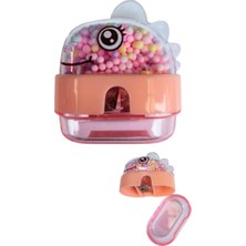 Sevimli Dinazor Başlıklı Kalemtraş Hazneli 1 Adet