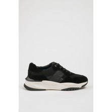 Aragon Model Ithal Taban Kombinasyonlu Deri Sneaker Ayakkabı