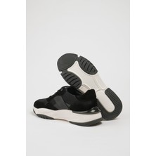Aragon Model Ithal Taban Kombinasyonlu Deri Sneaker Ayakkabı