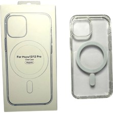 Tuva Modern I Phone 12 Pro ve 12 Modeline Uyumlu Şeffaf Renk Koruyucu Kılıf
