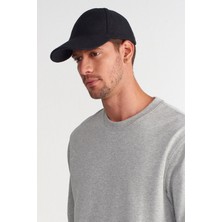 Külah Erkek Cırtlı Ayarlanabilir Yün Beyzbol Şapkası