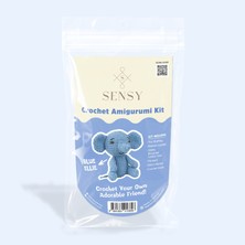 Sensy Amigurumi Kit Başlangıç Seviye Amigurumi Kiti Amigurumi Örgü Kit El Örgü Kiti