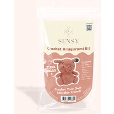 Sensy Amigurumi Kit Başlangıç Seviye Amigurumi Kiti Amigurumi Örgü Kit El Örgü Kiti