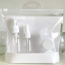 4 Parça Plastik Seyahat Seti