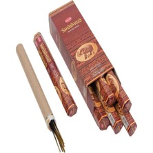 Sandal Ağacı Hexa Çubuk Tütsü (20 Adet)