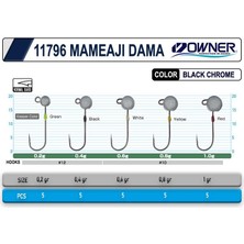 Cultiva Jh-87 0.4gr No12 Mameaji Dama Lrf Jighead