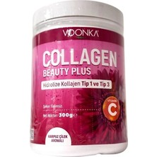 Voonka Collagen Beauty Plus Powder 300 gr - Karpuz Çilek