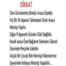 Toyota Auris Ön Silecek Takımı 2017 Model Araca Özel Aparat